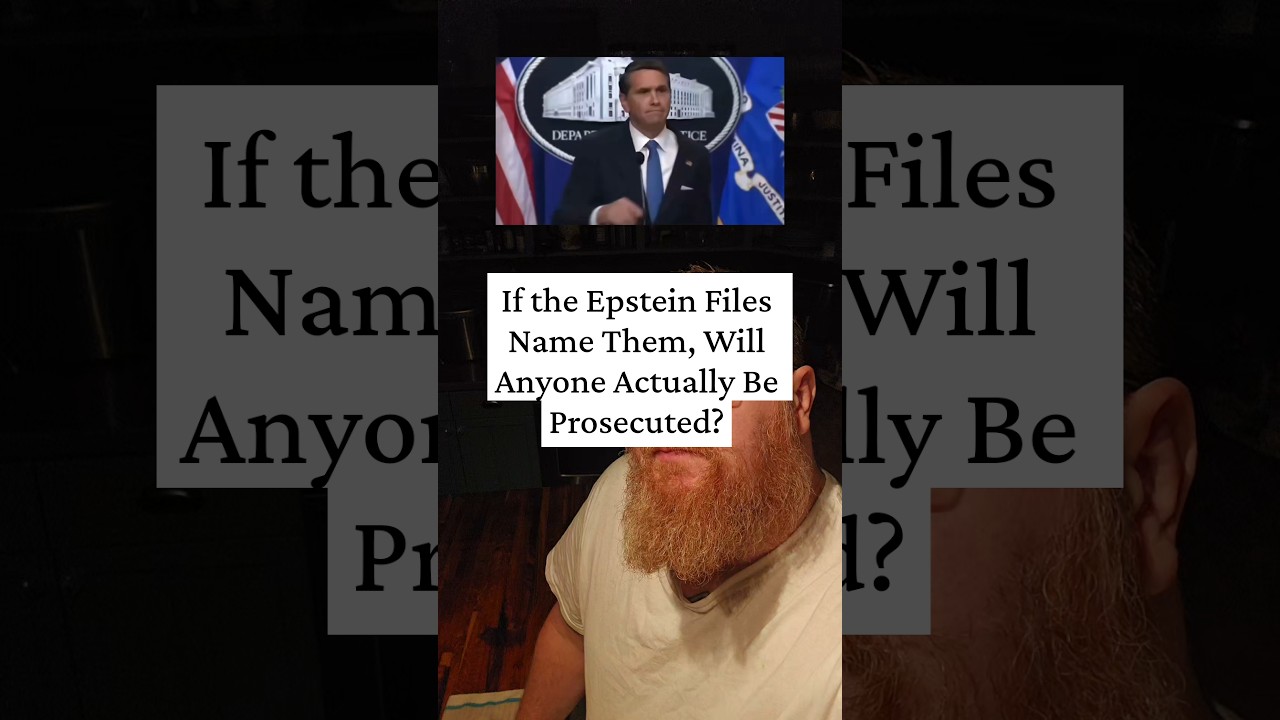Todd Blanche Asked Who Will Be Prosecuted Over Epstein&mdash;Watch His Response #accountability