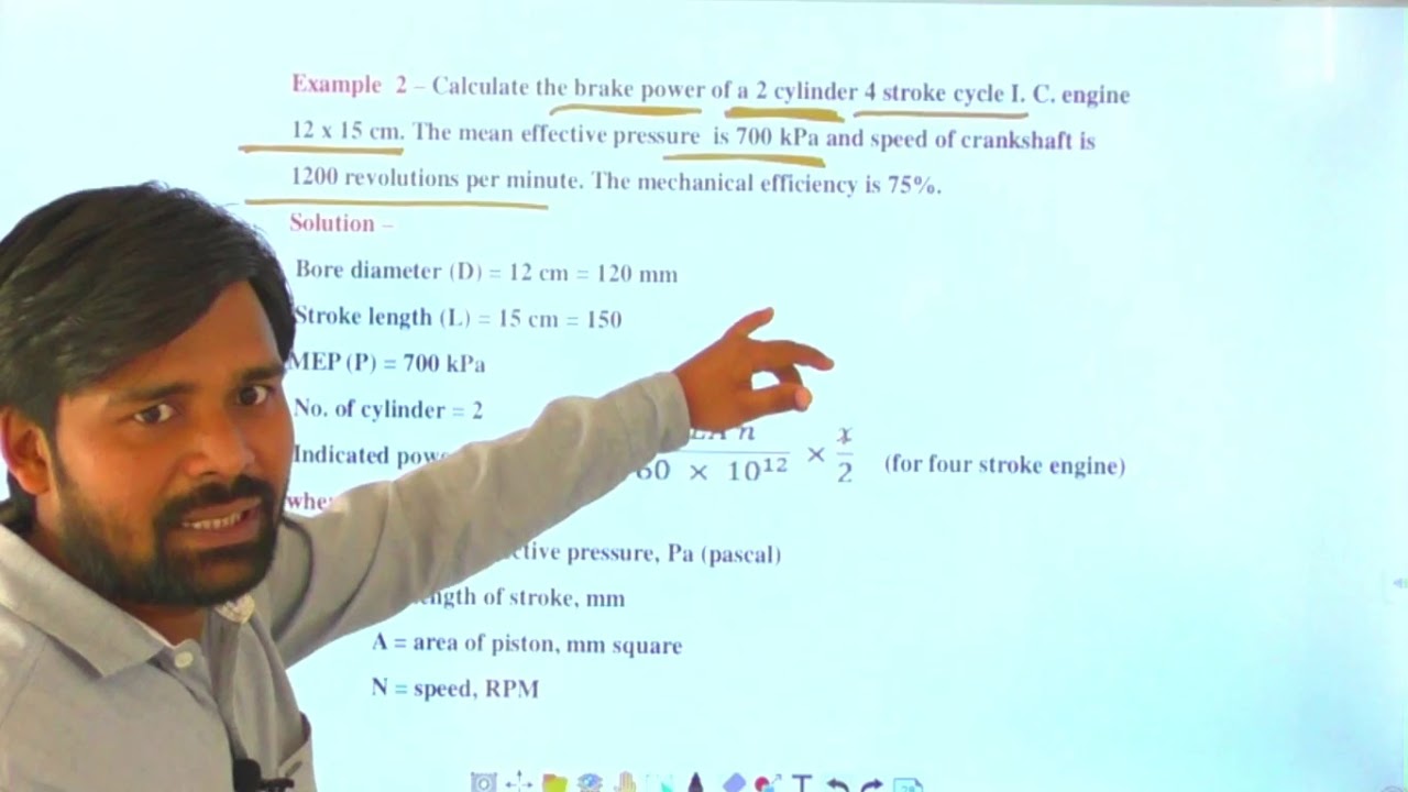 AENGG - 211 :Lecture 3 (iii) IC Engine  Numerical