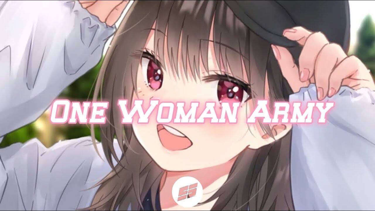 『Nightcore』 One Woman Army - (Remix) || Porcelain Black