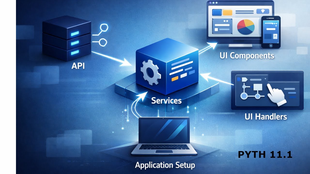 57 Clean Architecture for Flet + FastAPI (Project Structure, Layers, Best Practices) PYTH 11.1