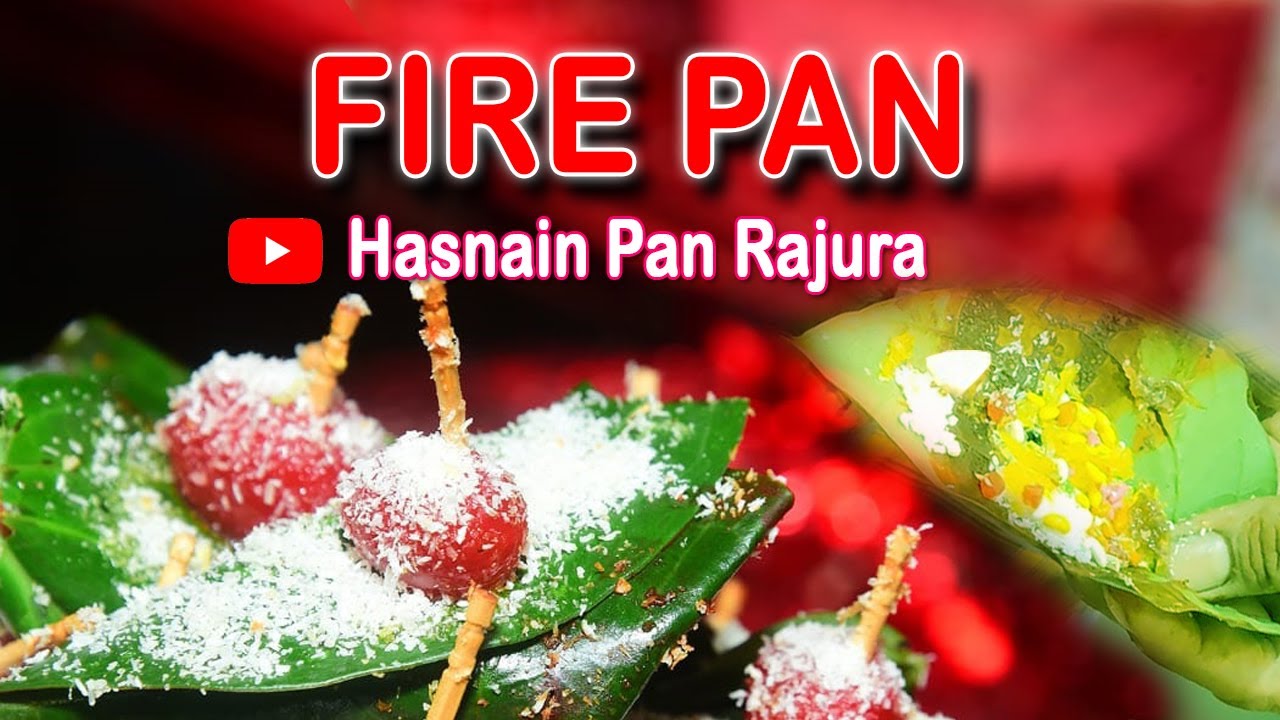 Fire pan || Meetha pan || Preparation of fire pan || Pan Stall 