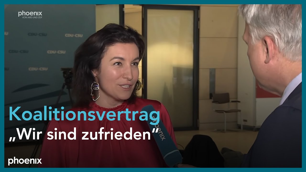 Dorothee Bär zum Abschluss der Koalitionsverhandlungen am 09.04.25