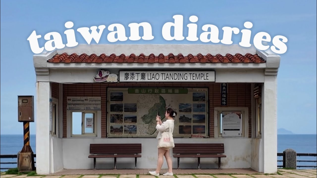 taiwan vlog 🇹🇼 summer in taipei, tiaoshi coast, cozy days 💌