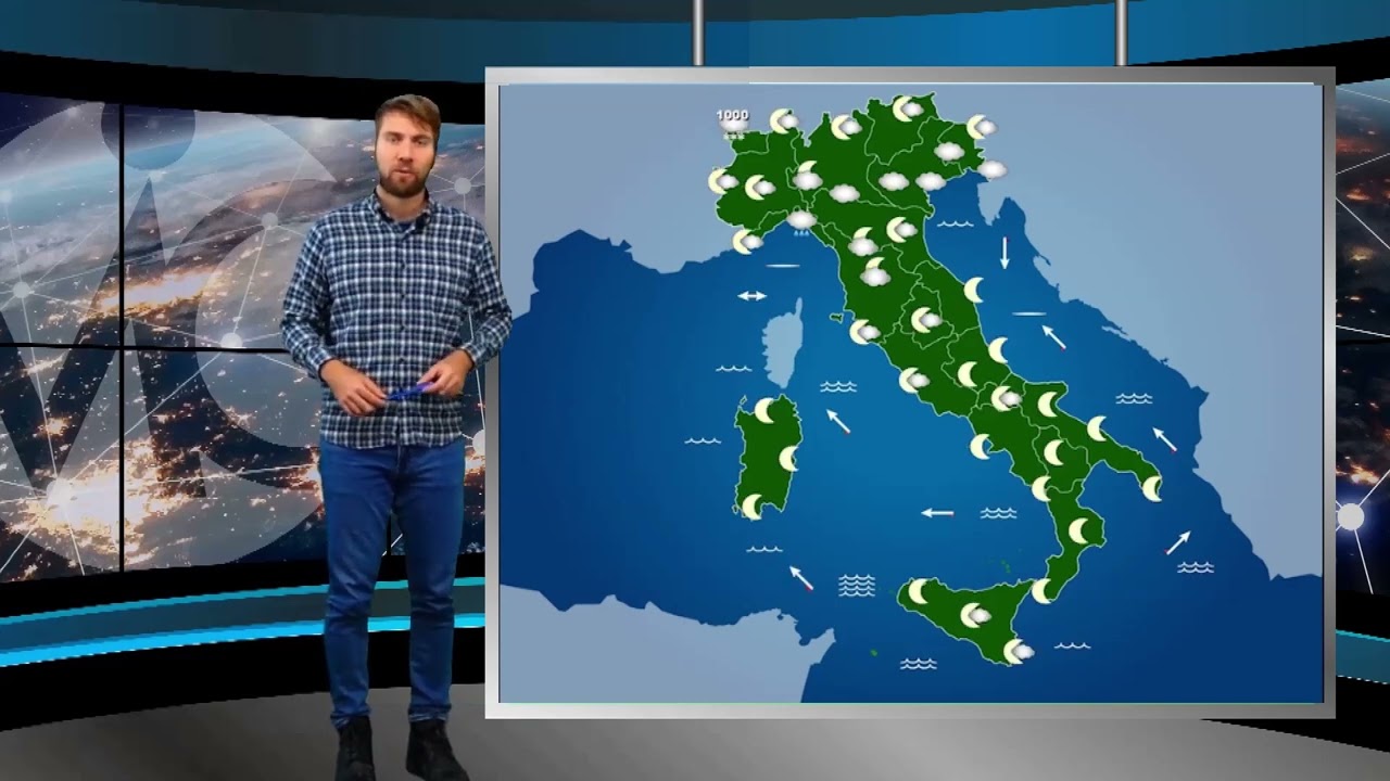 Meteo Mercoledì 14 gennaio 2026