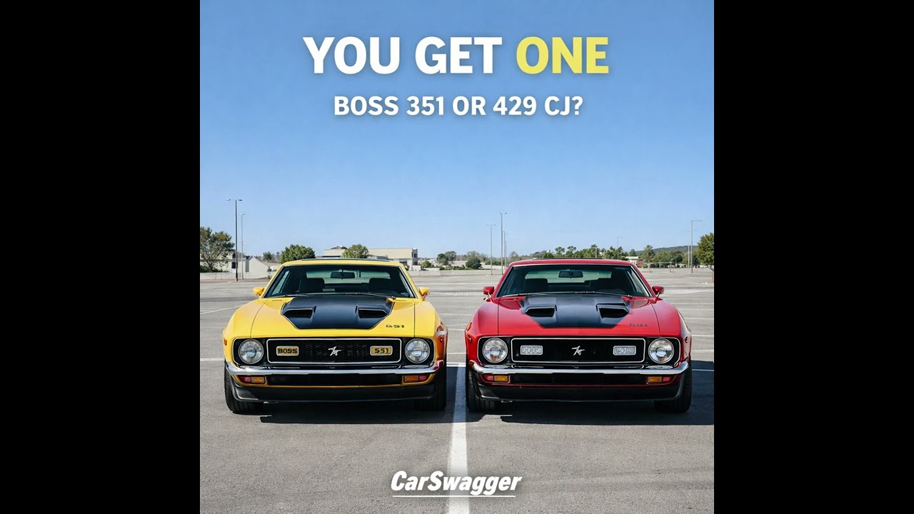 Boss 351 против 429 Cobra Jet: Тест Mustang 1971 года, который до сих пор вызывает неприятные чув...