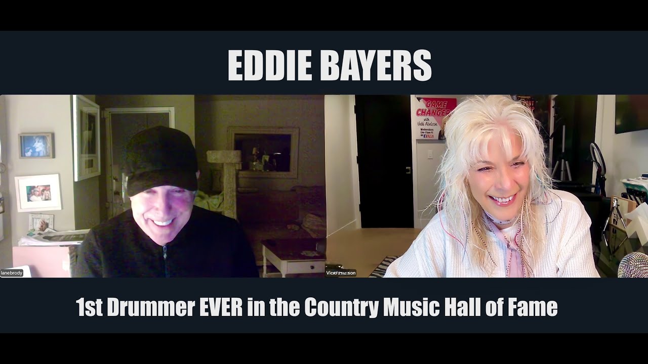 Eddie Bayers: 1st Drummer EVER in the Country Music Hall of Fame!