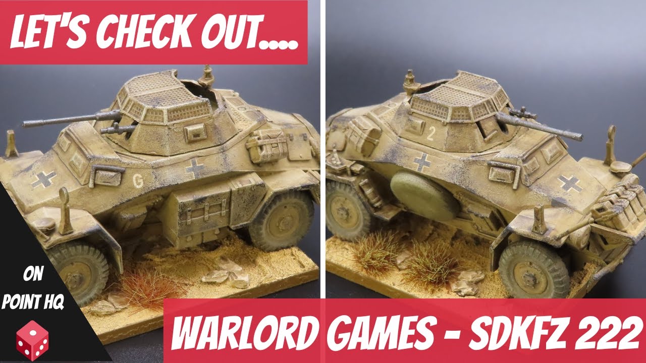 Let's check out.....Warlord Games SDKFZ 222