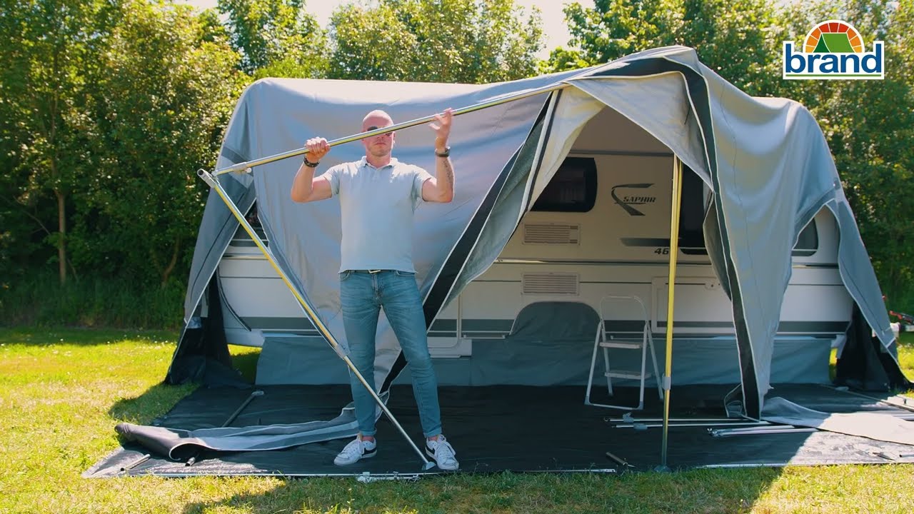 Aufbauanleitung Brand - Vorzelte 2024