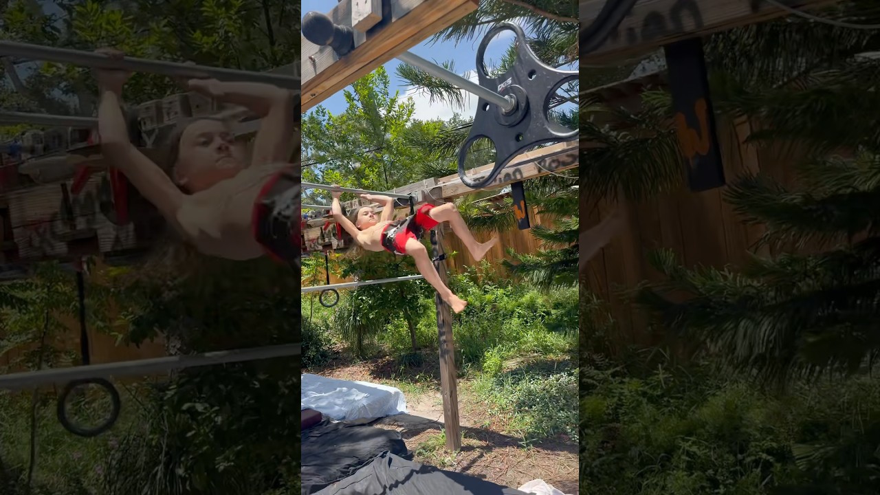 Too hot in FL 🌴 Quick 20-min backyard sesh! 🥵#workout #summergrind #backyardfitness