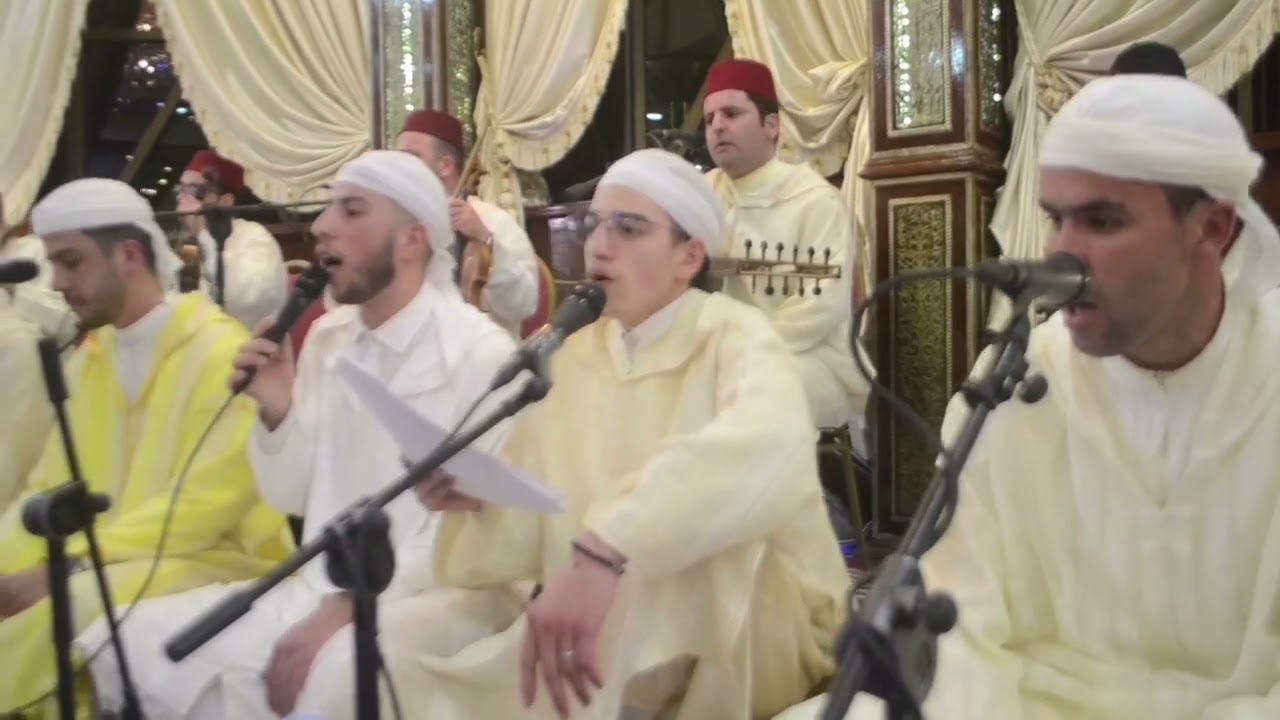 العمارة الصوفية من أداء شباب الزاوية الحراقية بمناسبة شعبانة تنظيم جمعية تطاون اسمير سنة 2022