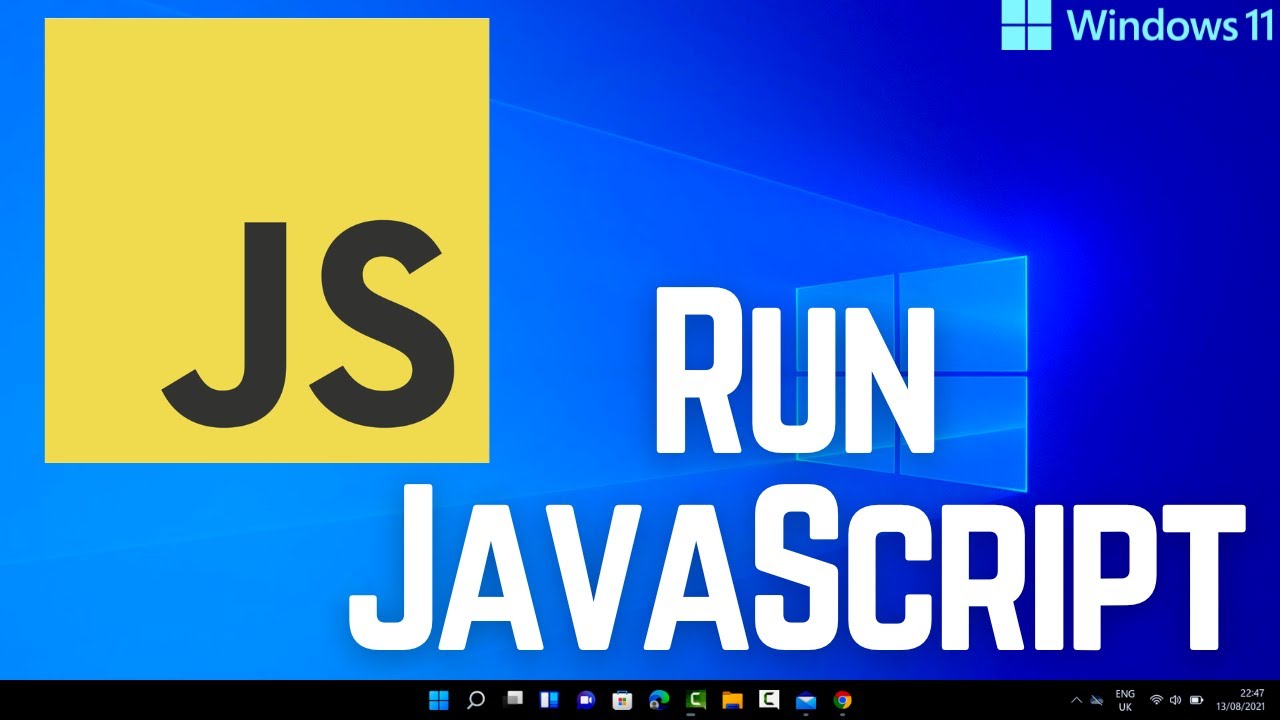 How to Install JavaScript on Windows 11 / Windows 10