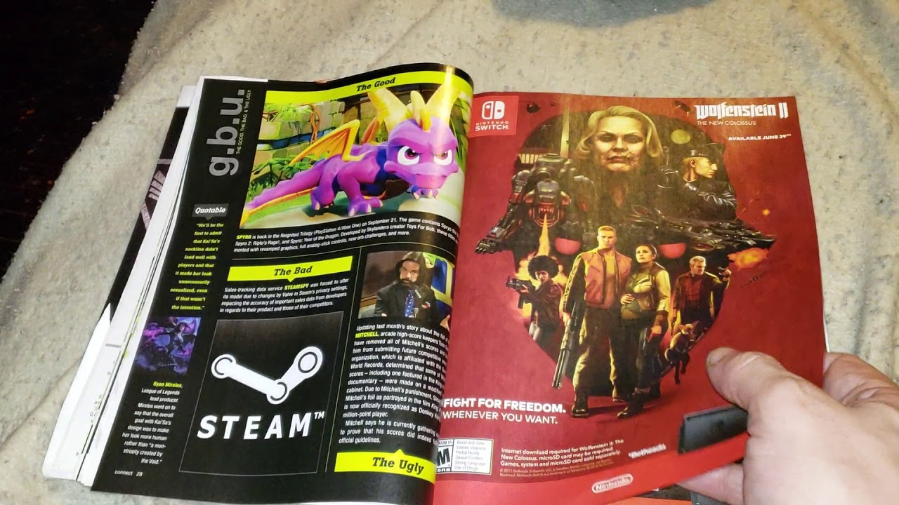Game informer by gamestop 2018 magazine