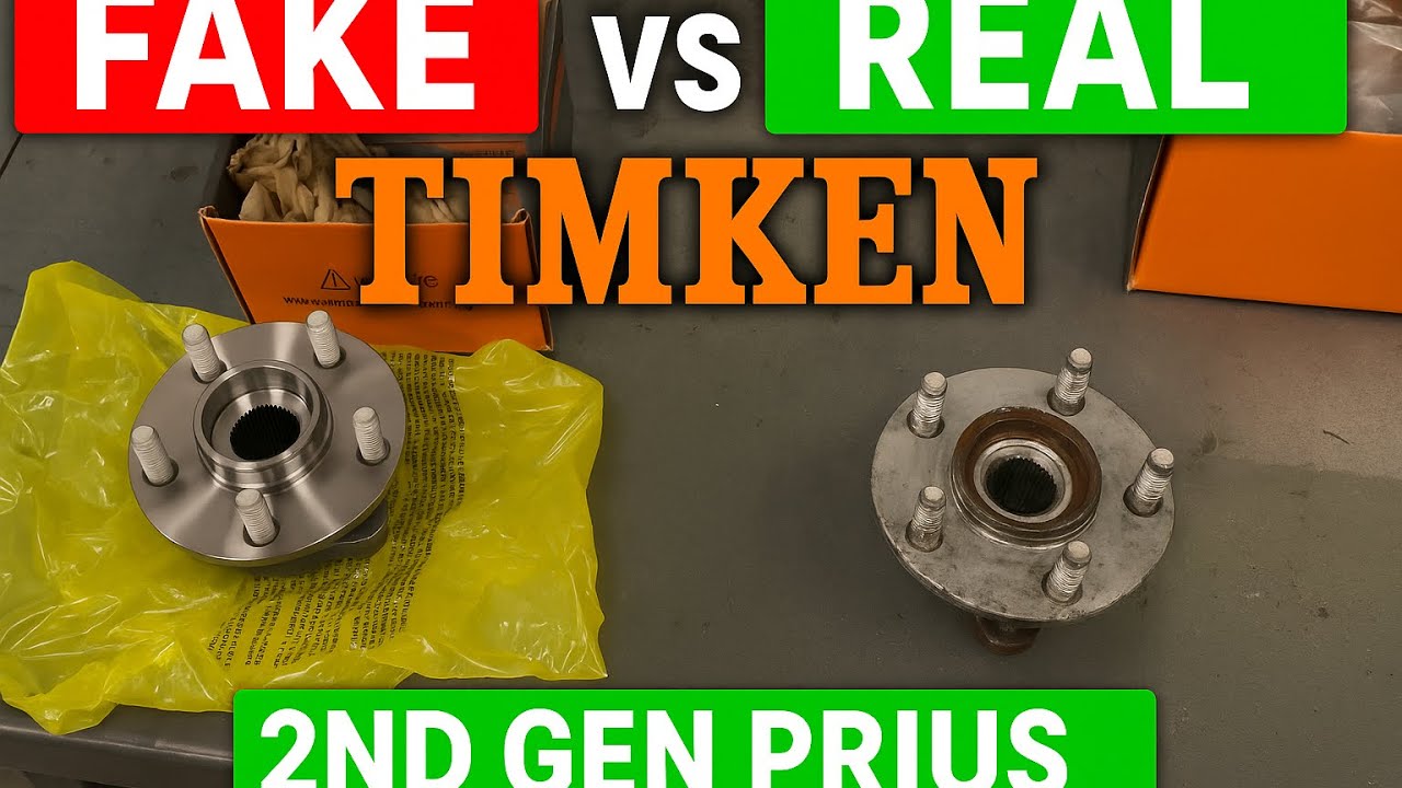FAKE Timken Wheel Bearing EXPOSED! How to Spot Counterfeit Prius Hubs