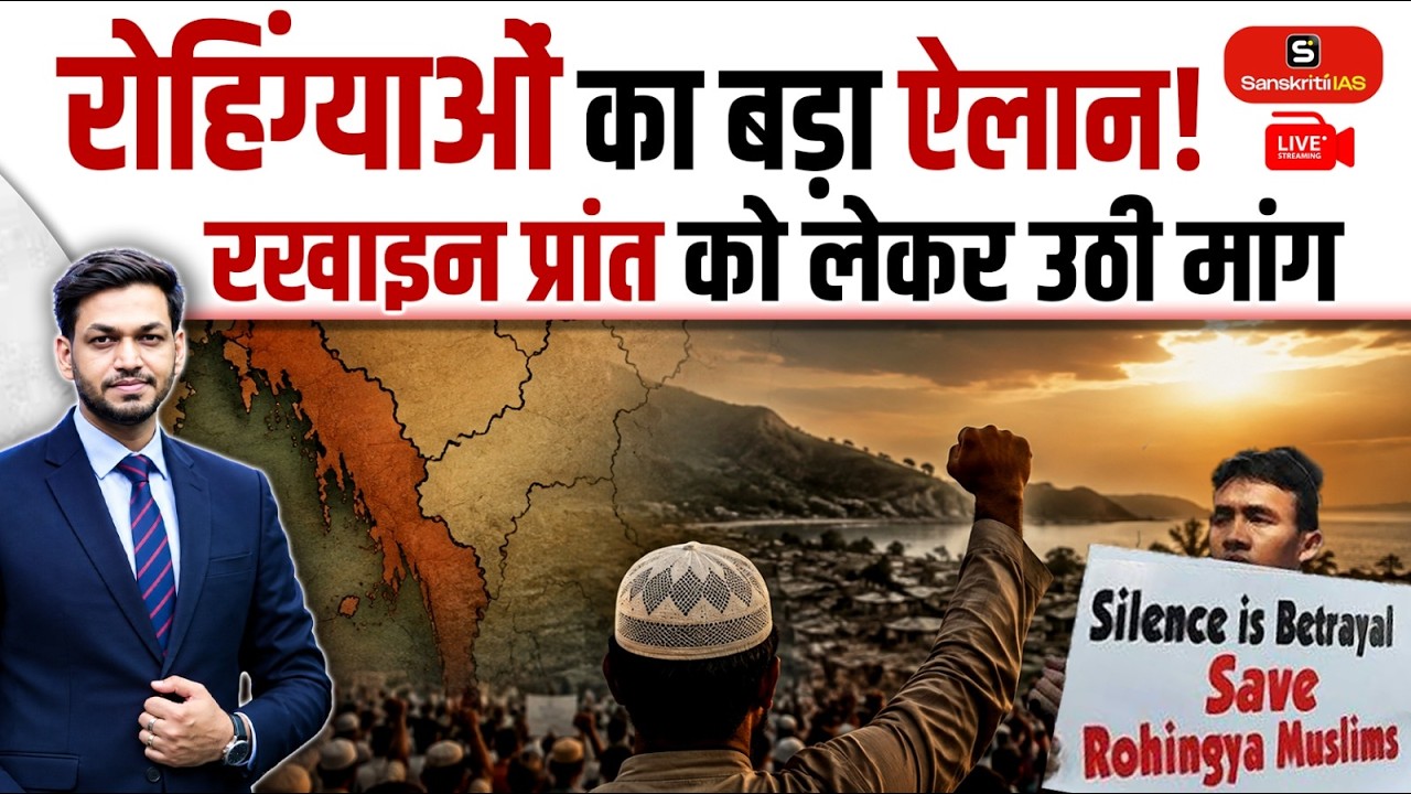 Rohingya Protest in Bangladesh: Demand for Safe Return to Myanmar | Rakhine Crisis Explained .
