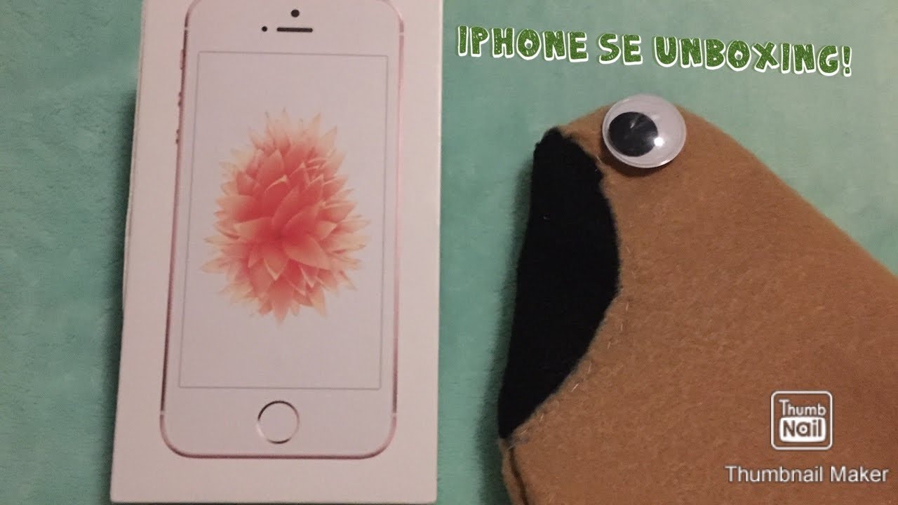 iPhone se unboxing! By popeto
