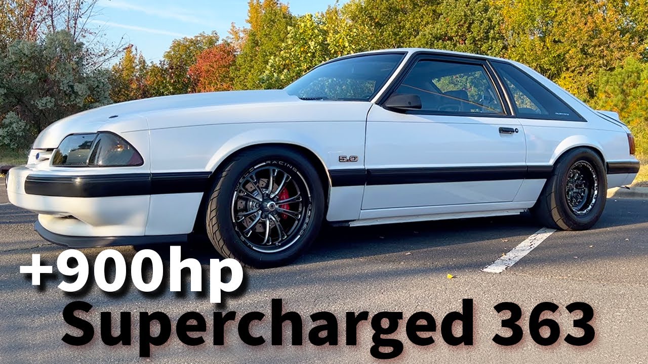 Supercharged 363 Foxbody with 28lbs of Boost