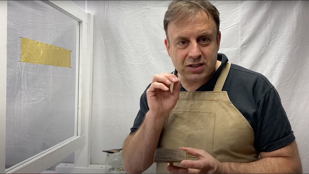 Online Glass Gilding Workshop with David Adrian Smith MBE
