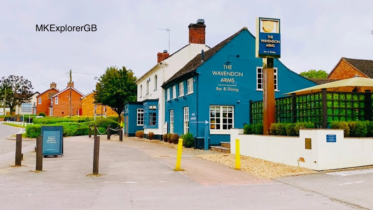 Wavendon - Dankworth Way to Wavendon Arms - Milton Keynes Buckinghamshire England