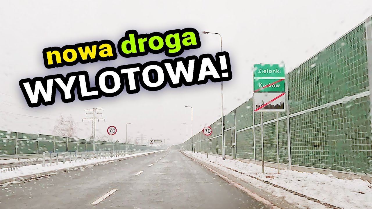 Trasa Wolbromska już otwarta (ale na razie prowadzi donikąd 🙈) #krakow #polska