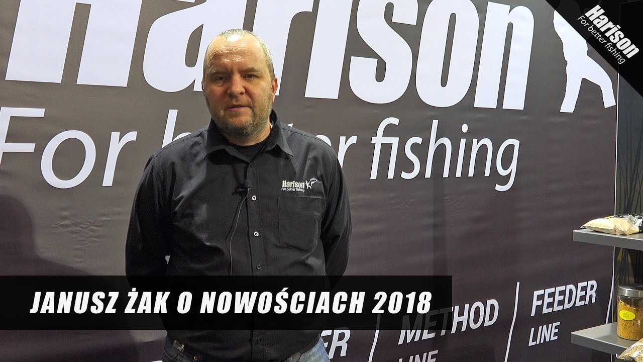 Wędkarstwo | Janusz Żak o nowościach zanętowych firmy Harison na 2018 rok