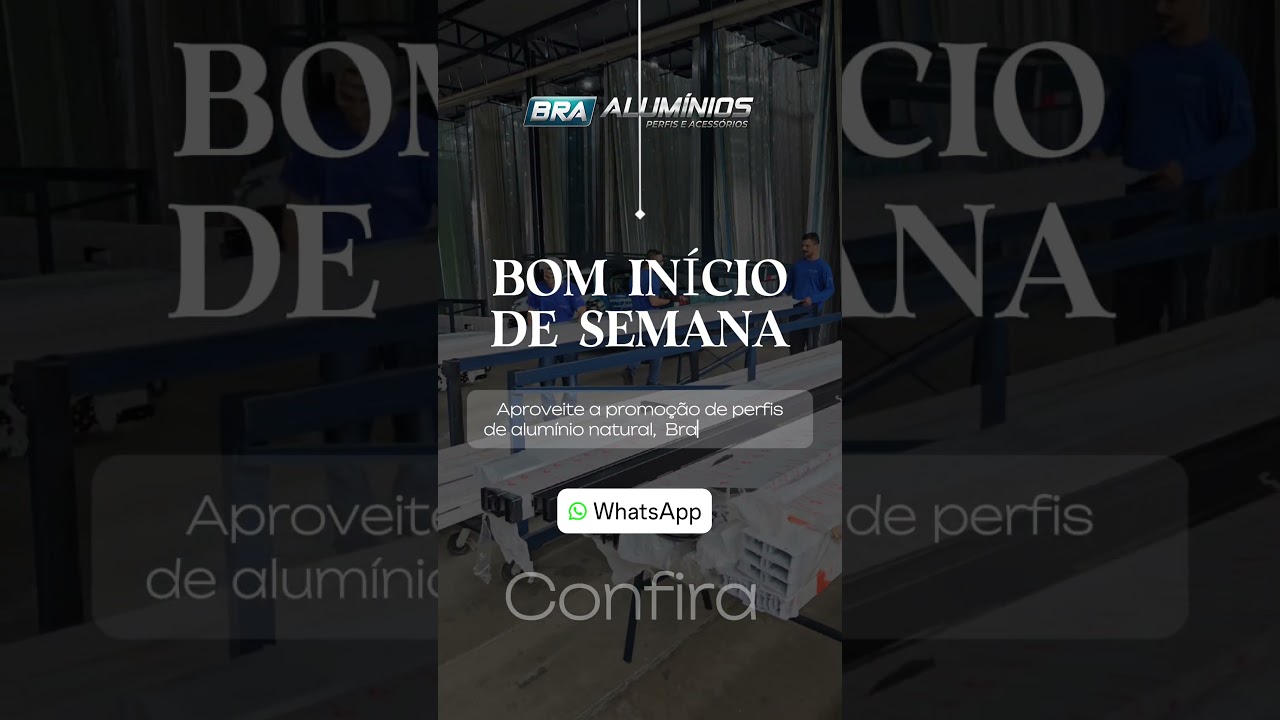 Julho Imbat&iacute;vel BRA Alum&iacute;nios! Promo&ccedil;&atilde;o para abrir o semestre #perfisdealum&iacute;nio #serralherias
