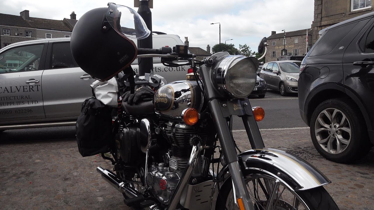 Royal Enfield Classic 500 Tour. Virtual ride from Aysgarth to Hawes North Yorkshire!