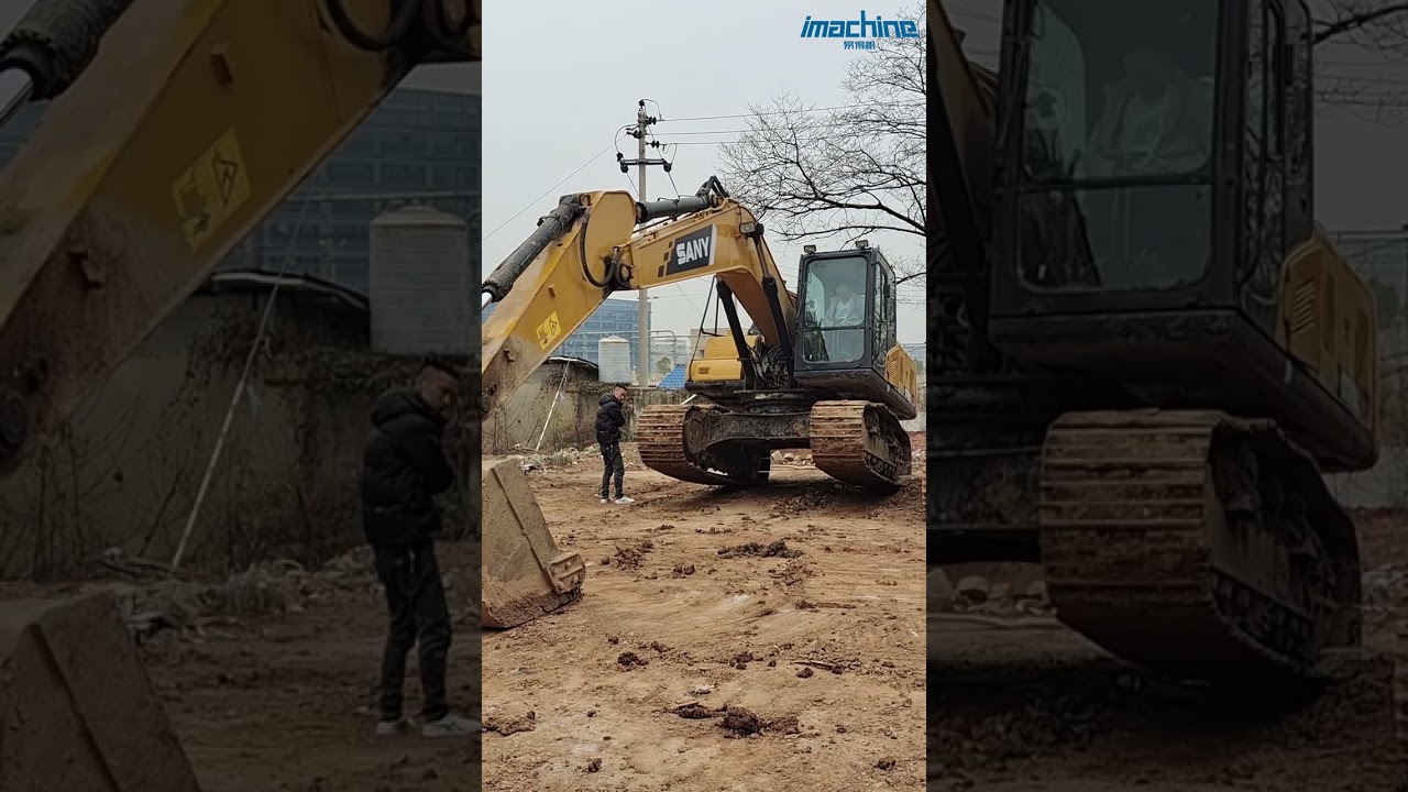 Buy a used excavator and go home to make money