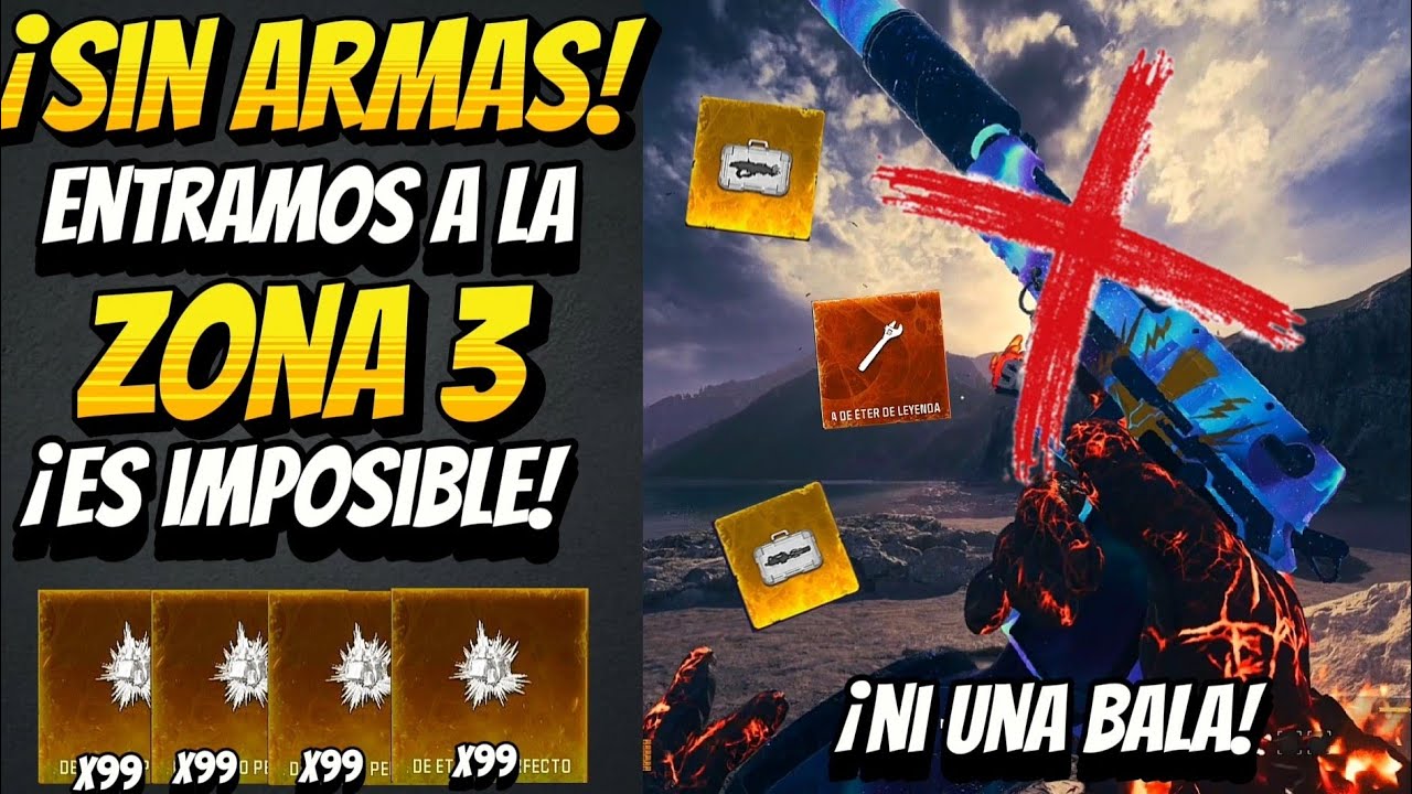 ✅¡ENTRO EN ZONA 3 SIN ARMAS! 🔥MODERN WARFARE 3 ZOMBIES🔥 (EL RETO IMPOSIBLE)