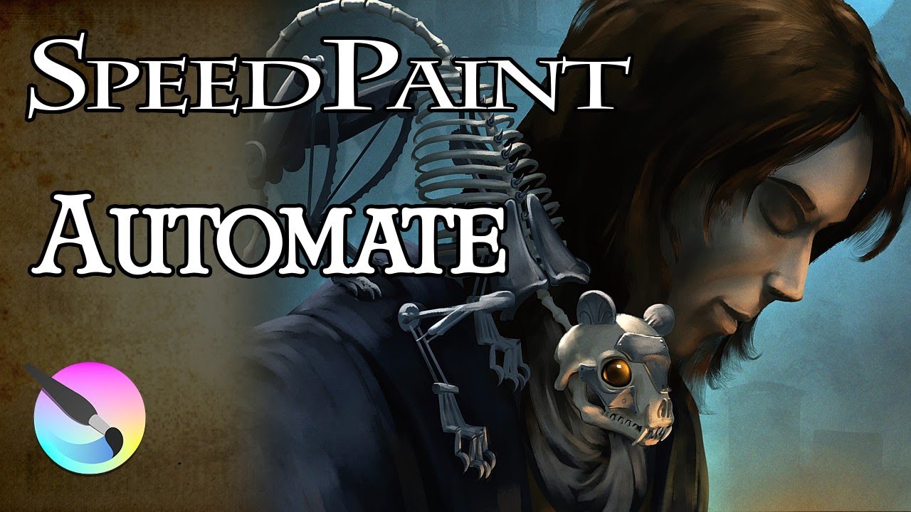 Speedpaint #79 – Automate (Krita)