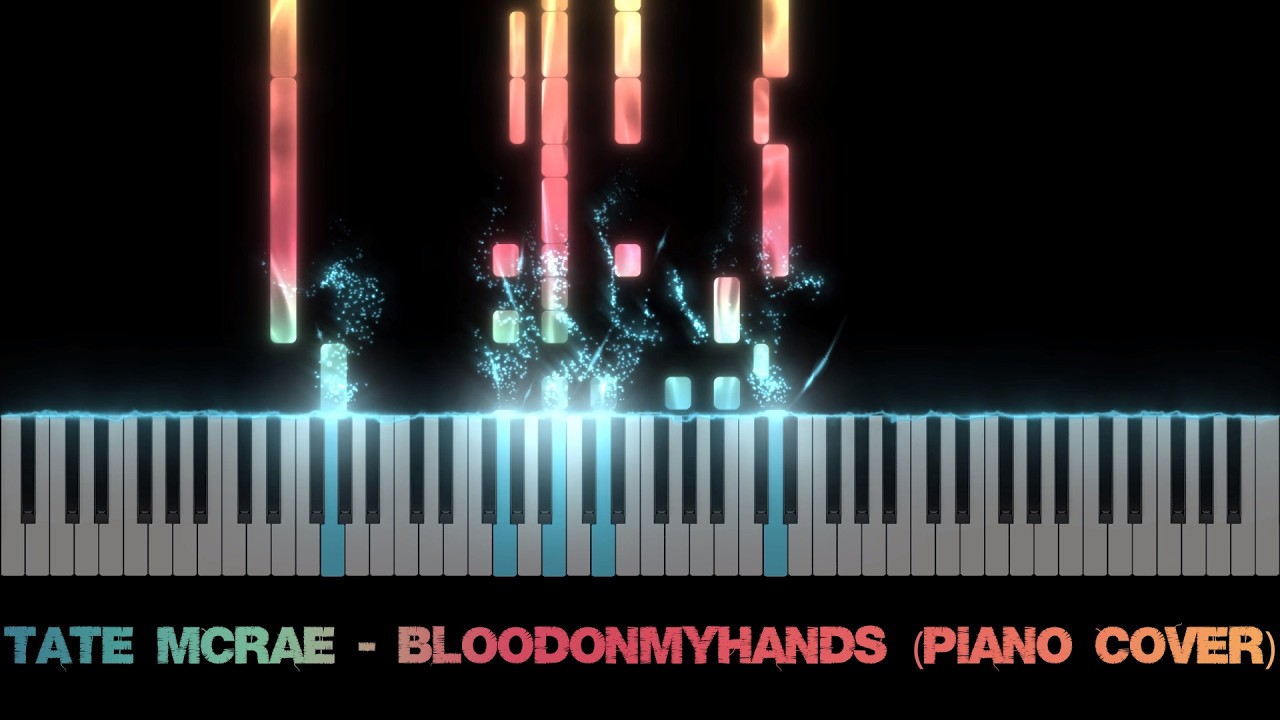 Tate McRae - Bloodonmyhands (Piano Cover)