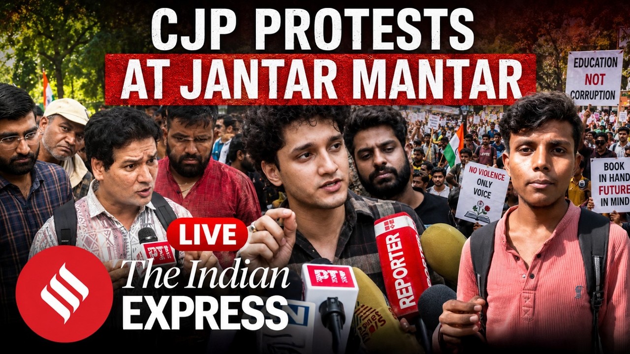 CJP Live Protest: Protestors Start Gathering At Jantar Mantar | Cockroach Janta Party | CJP Live