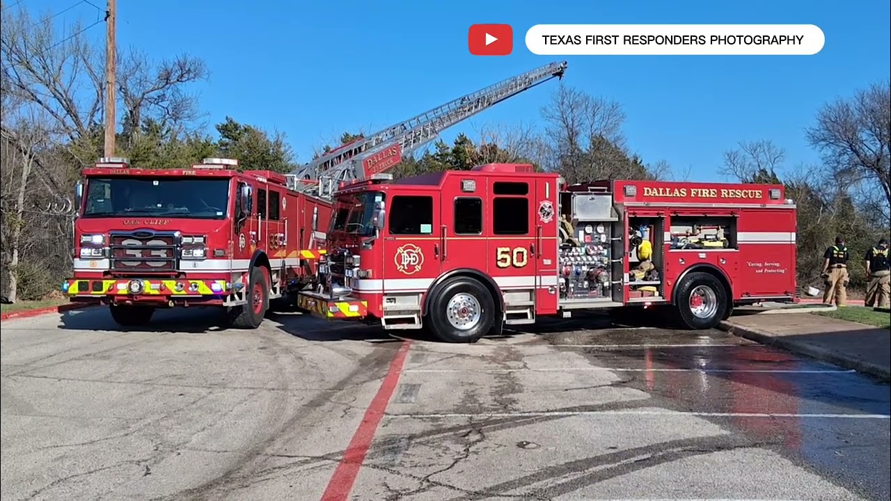 Dallas Fire 2 Alarm Grass Fire 2-28-26