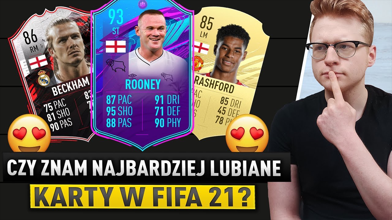 CZY ZNAM NAJBARDZIEJ LUBIANE KARTY PIŁKARZY w FIFA 21? 😍