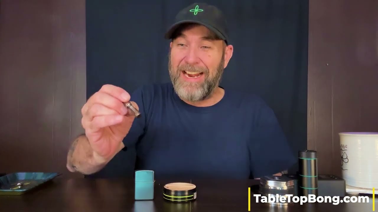 DynaVap MiniWynd with Halo tip - sesh and demo -
