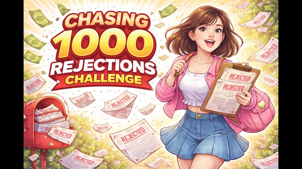 Chase 1000 Rejections Challenge for 2026 ✋🏻