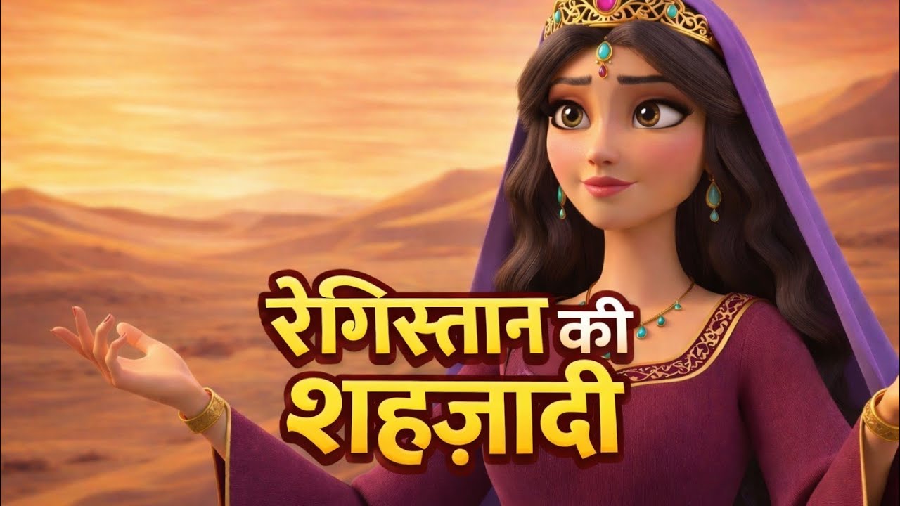 “तीन चाँद, एक शहज़ादी और रेगिस्तान का चमत्कार” |#fairytale