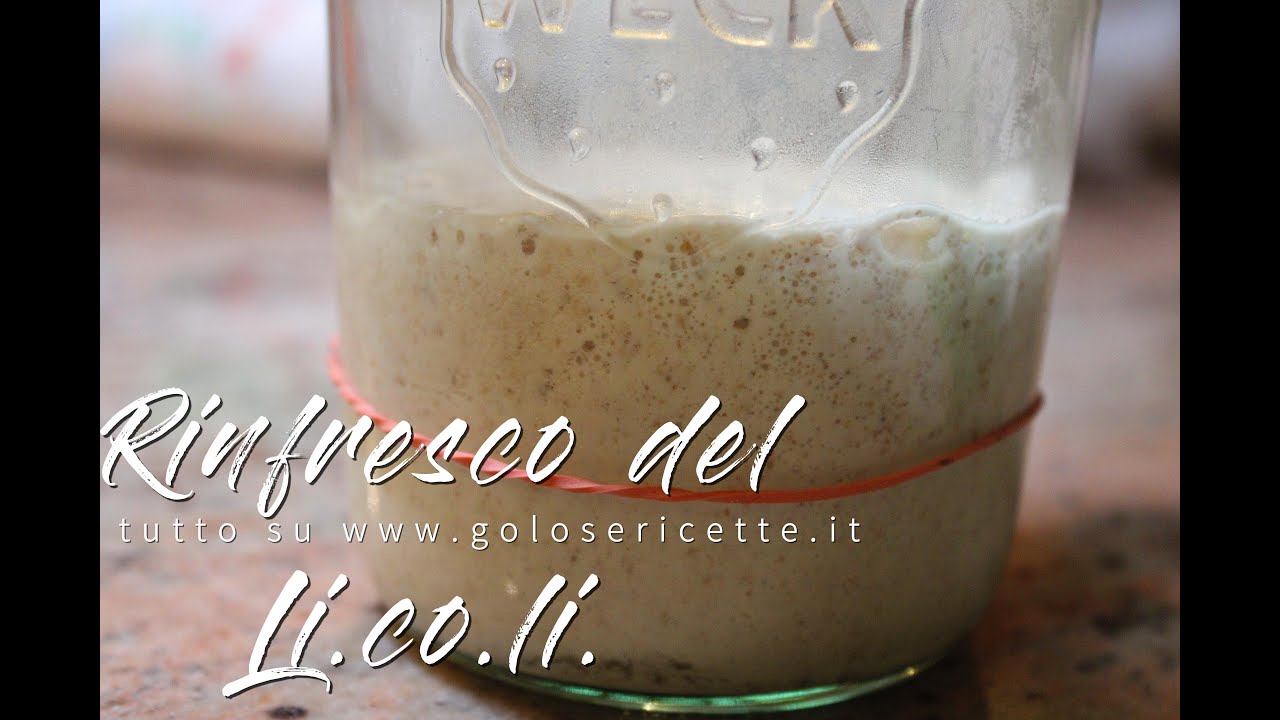 Rinfresco Li.Co.Li. (lievito naturale liquido)