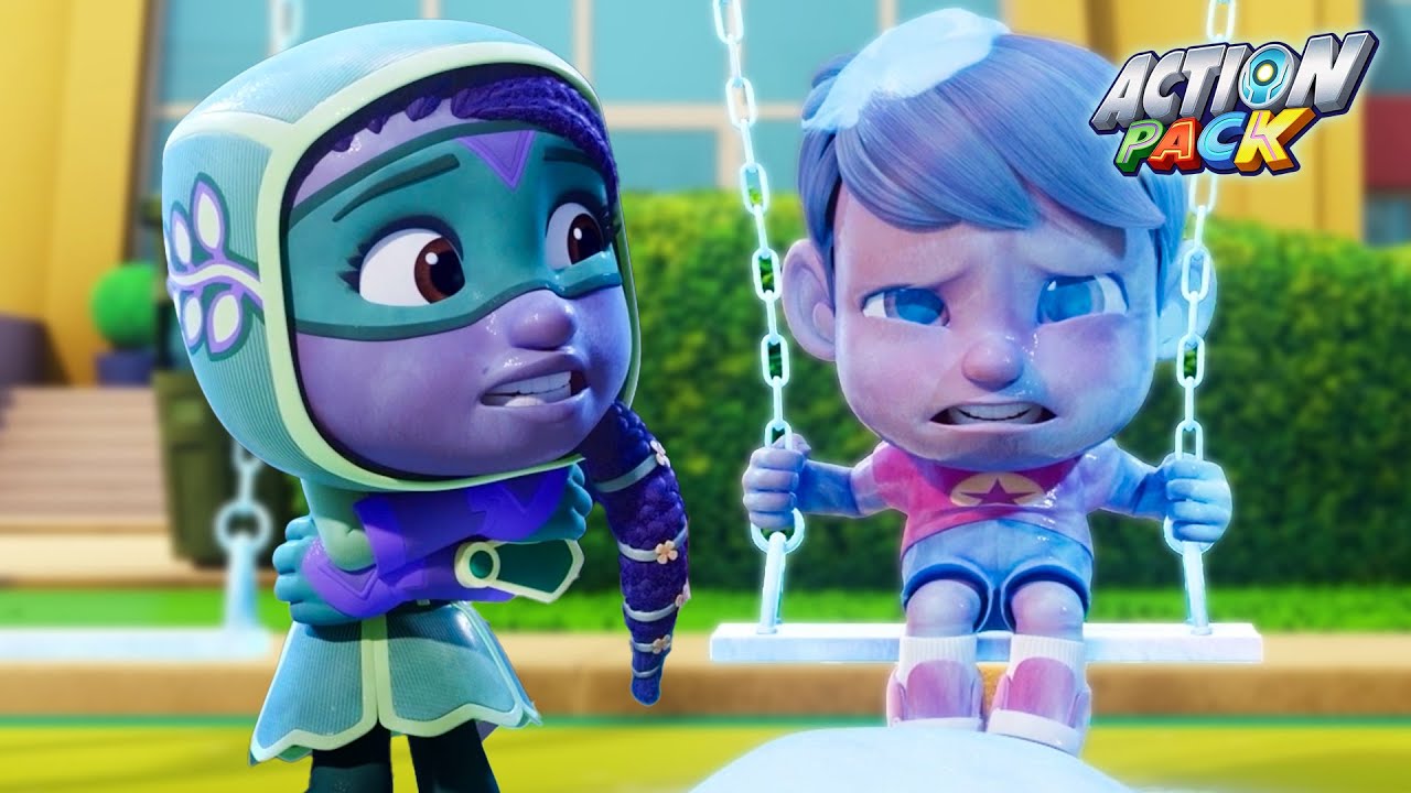 Frozen City Rescue | 🥶 The Action Pack Defrosts the Day | Action Pack | Cartoon Adventures for Kids