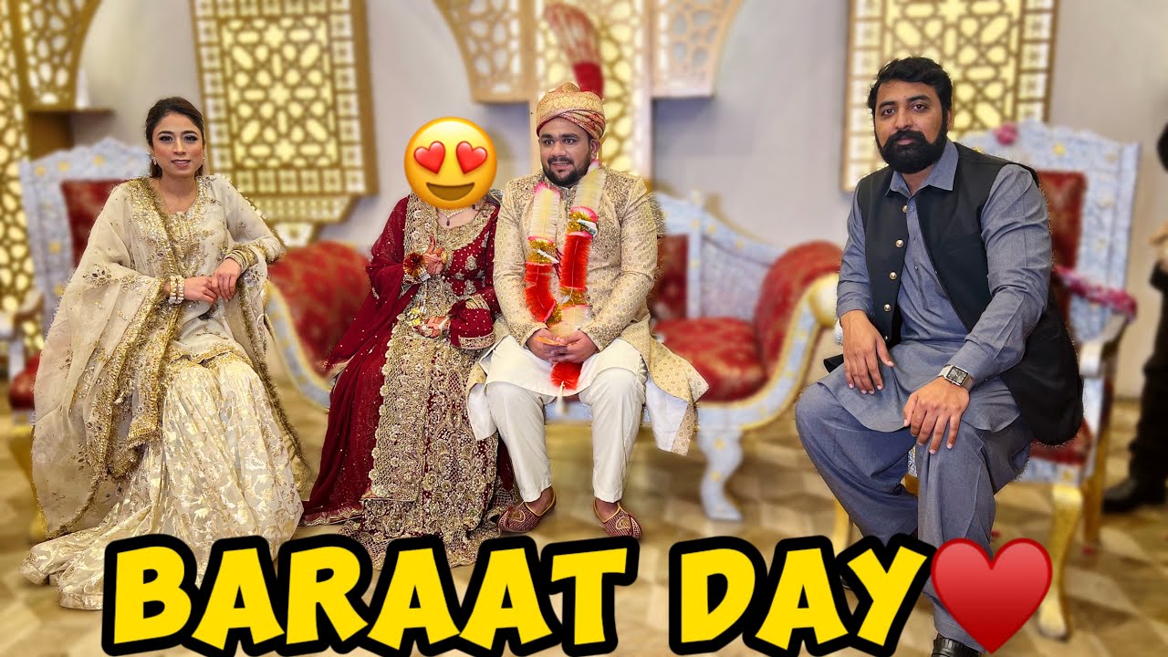 Barat Day 😍 | Mama ny 1st time Gharara pehna ♥️ | Rasmo m bht enjoy kiya😂