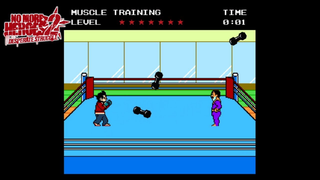 No More Heroes 2 - Final muscle training