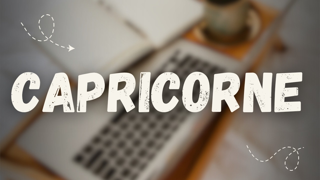 CAPRICORNE 🌿LE PLAN DE DIEU !! 💫CAPRICORNE💫, ça va être incroyable pour vous !!! 🥰