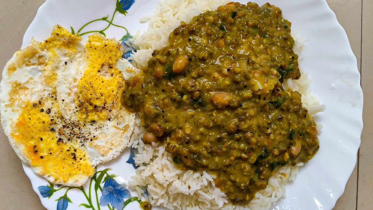 உடல் நலத்தை காக்கும் சத்தானபச்சை பயறு கடையல் -Pachai Payaru kadayal  -பச்சை பயறு குழம்பு