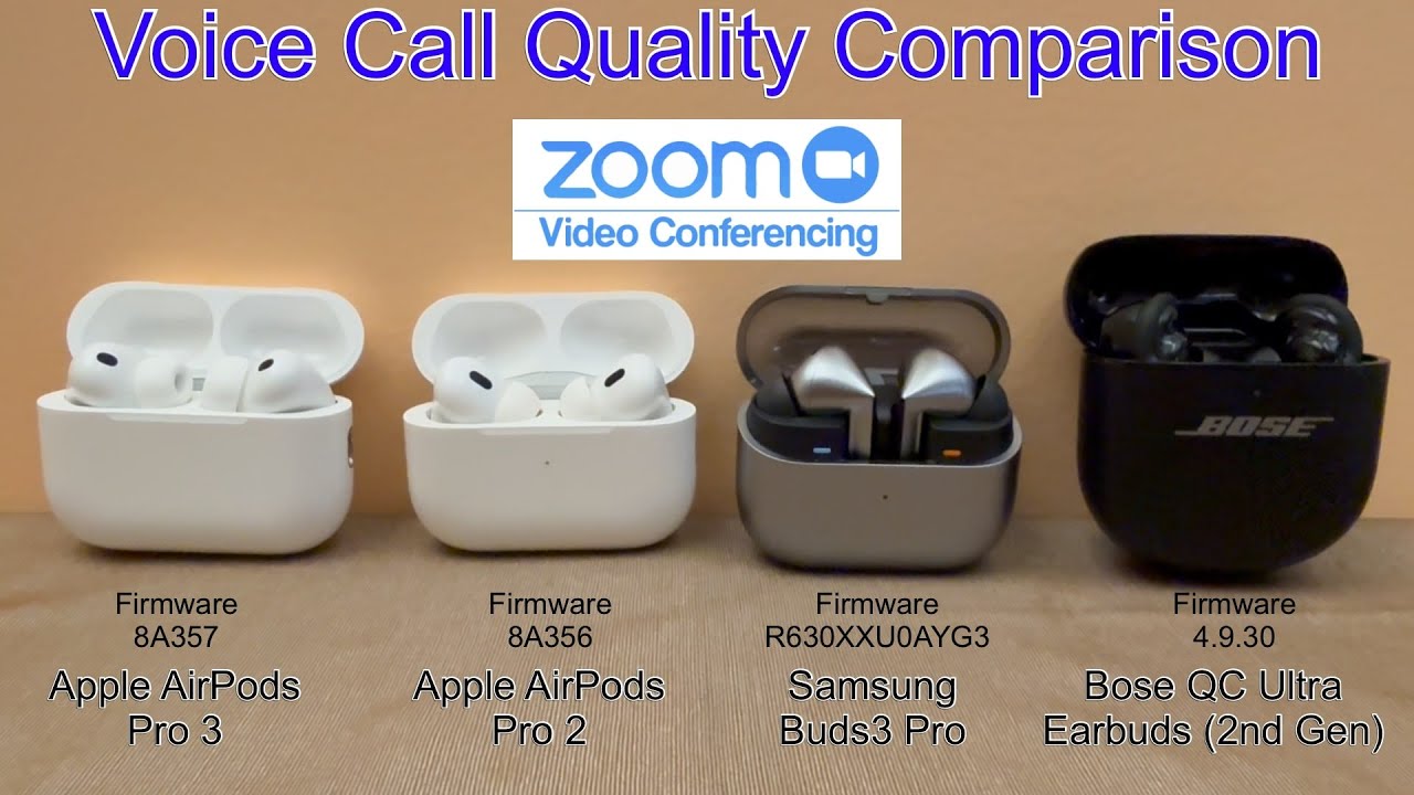 Apple AirPods Pro 3 против AirPods Pro 2 против Samsung против Bose | Сравнительный обзор качеств...