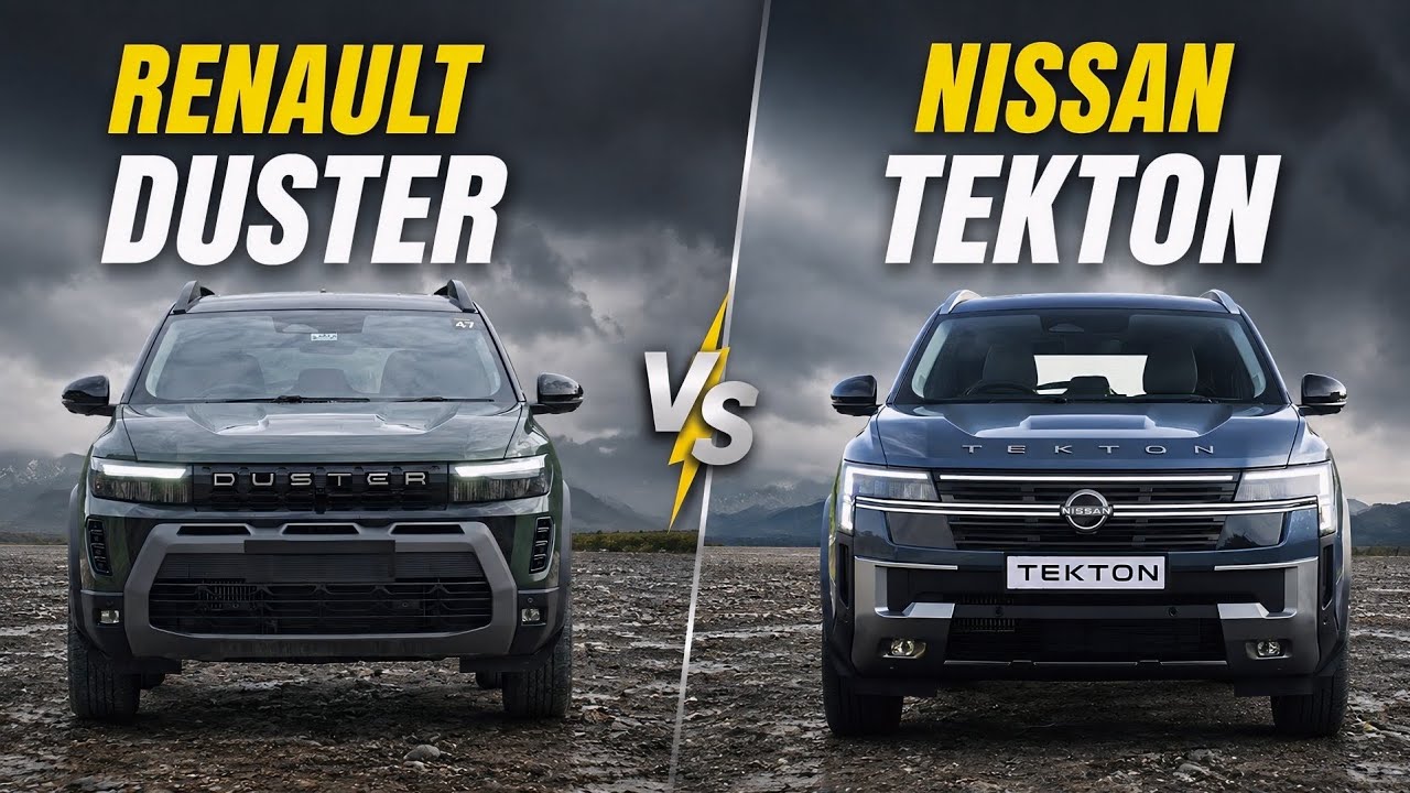 NISSAN TEKTON Vs RENAULT DUSTER 2026 | Car Compare Pro