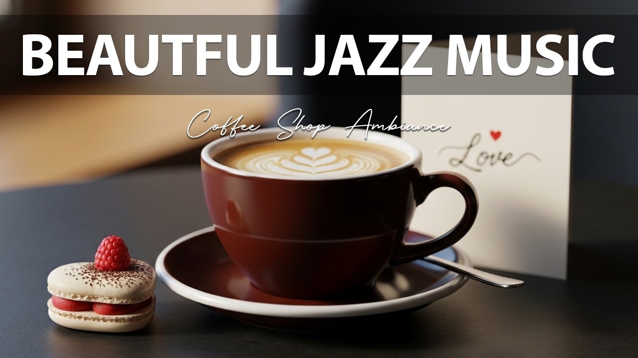 Beautiful Jazz Music ☕ Coffee Sop Ambiance Bossa Nova Background for Study & Peaceful Focus