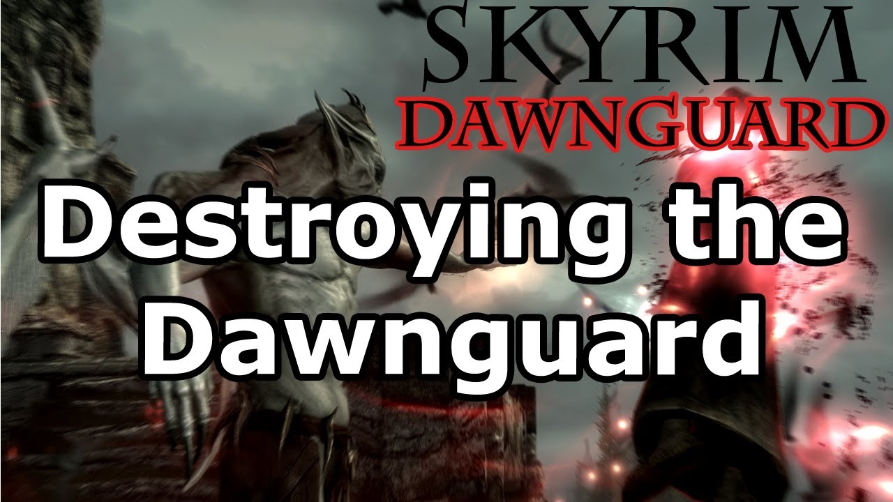 Skyrim: Destroying the Dawnguard Quest - Vampire Lord (Dawnguard DLC)