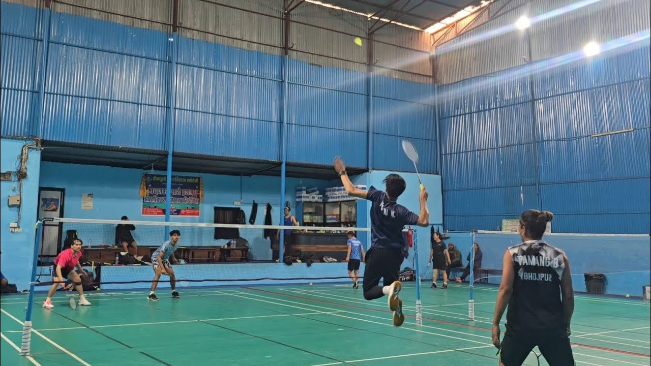 Friendly match #TINCHULI BADMINTON ACADEMY.