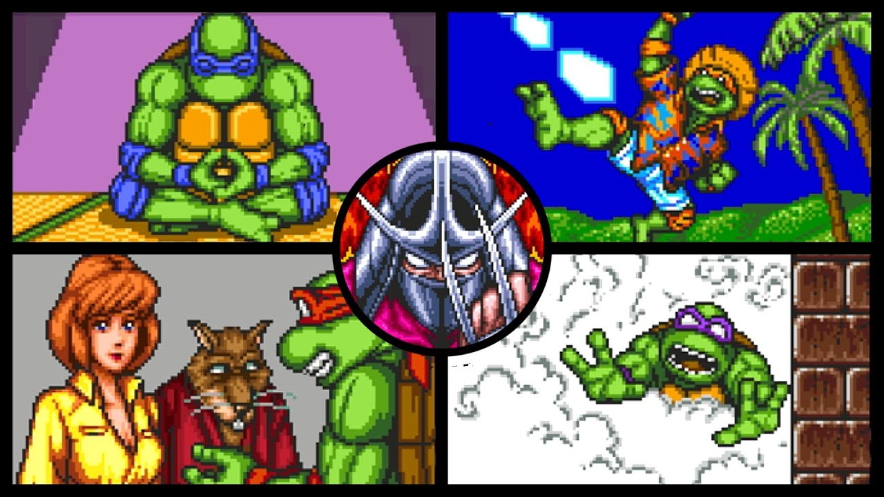 All Characters Endings! - Teenage Mutant Ninja Turtles Tournament Fighters
