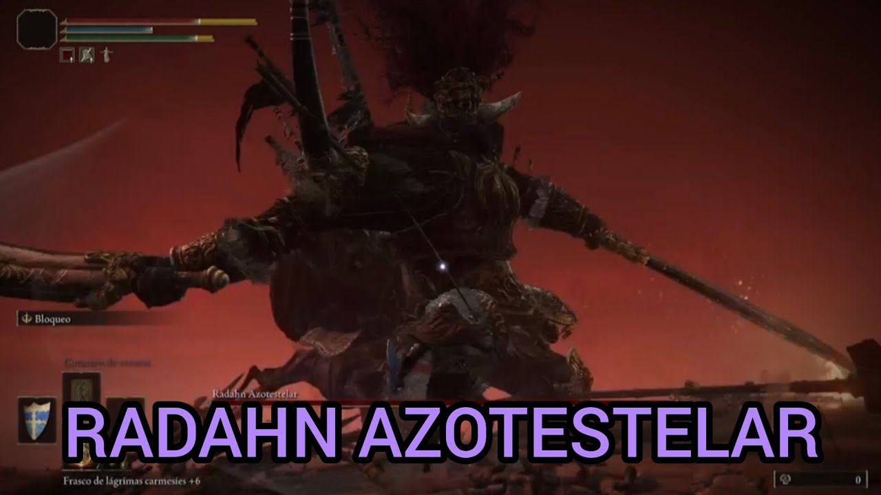 CAMINO POR ELDEN RING / RADAHN AZOTESTELAR