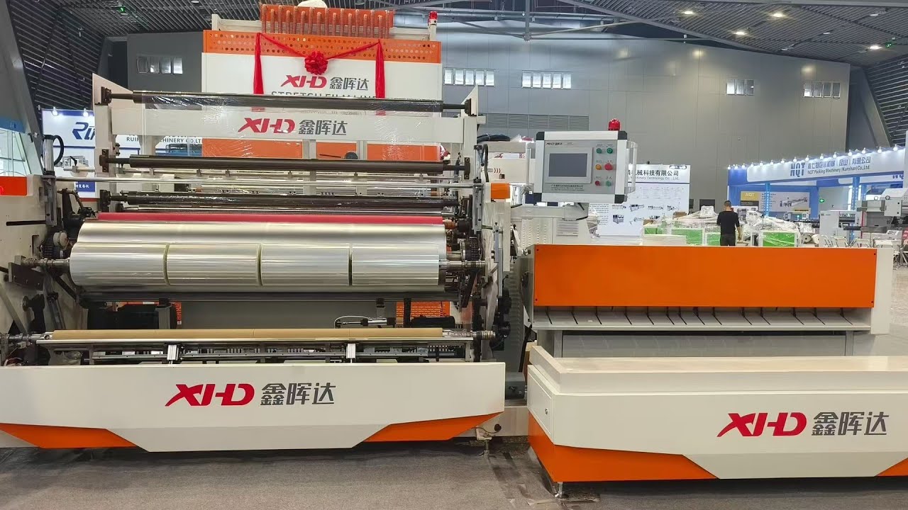 XHD 2 meter stretch film making machine; food cling film machine;  cast stretch film machine